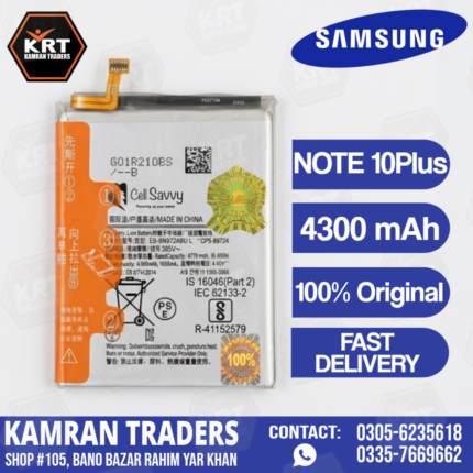 SAMSUNG NOTE 10 PLUS BATTREY