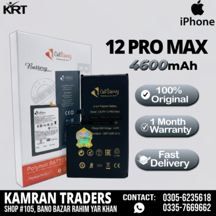 IPHONE 12 PRO MAX BATTREY