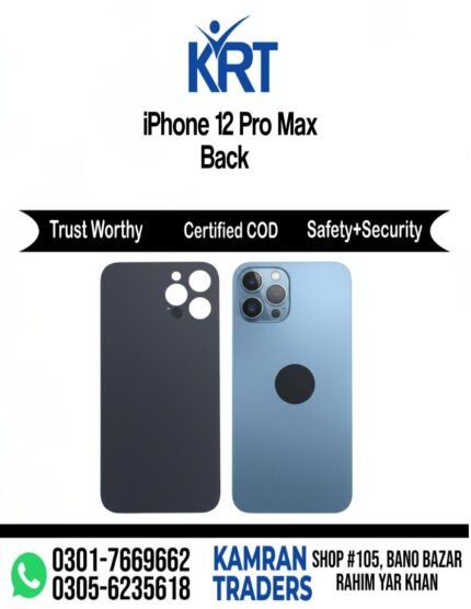 IPHONE 12 PRO MAX BACK GLASS